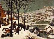 BRUEGEL, Pieter the Elder, The Hunters in the Snwo (mk08)